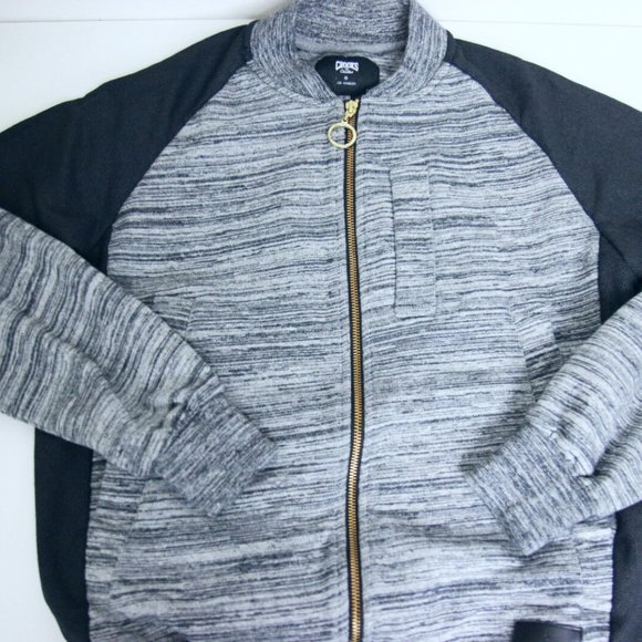 MEN’S CROOKS & CASTLES JACKET MENS SIZE 3XL FULL ZIP COAT XXXL 3 XL 3 X LARGE - Picture 2 of 8